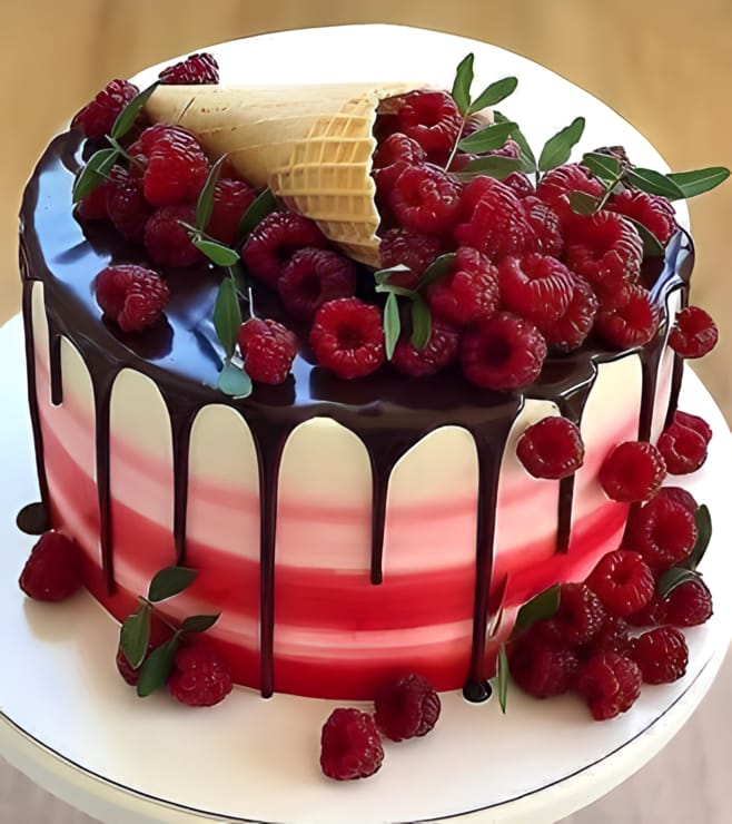 Raspberry Cake Obsession, Cakes